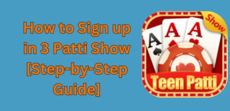 3 Patti Show today and dive into a world of fun, strategy, and rewards.